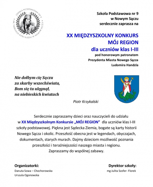 Zaproszenie na konkurs
